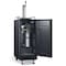 Edgestar 15 Inch Wide 1 Tap Kegerator with Forced Air Refrigeration and Air Cooled Beer Tower KC1500SS - alternate 5